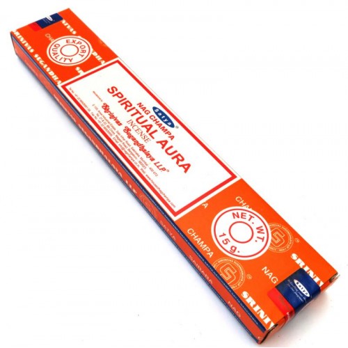 12x Satya Spiritual Aura Incense Sticks